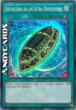 SEPOLTURA DA UN'ALTRA DIMENSIONE • Super R • THSF IT051 • 1Ed • Yugioh ANDYCARDS - Image 1