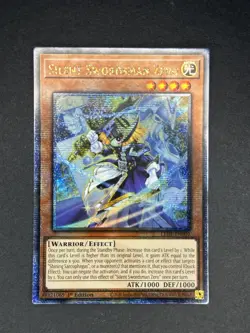 Yu-Gi-Oh! 2024 Silent Swordsman Zero LEDE-EN002 Quarter Century Secret Rare NM - Image 1