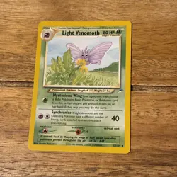 Pokemon Light Venomoth 53/105 Neo Destiny - LP - Image 1