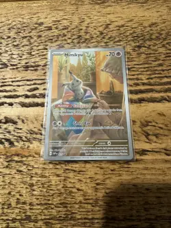 Mimikyu SVP075 Pokemon TCG S&V Paldean Fates Black Star Promo - Image 1
