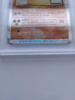 Pokemon 1x Rapidash - Legendary Collection Reverse Holo - #60 - PSA 8 - Image 4