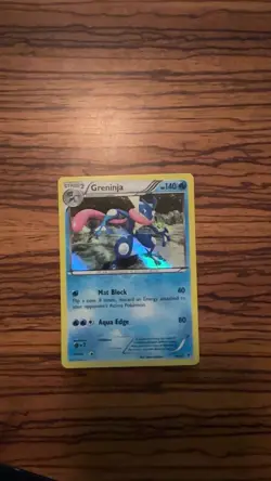 2013 Pokemon XY Greninja Holo Card 14/39 Lightly Played - Image 1