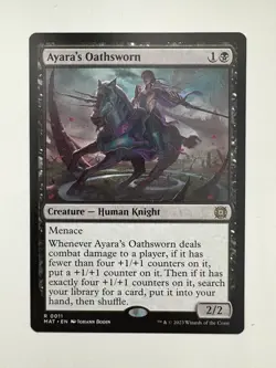 Ayara’s Oathsworn MTG Magic the Gathering Card NM Near Mint MAT - Image 1