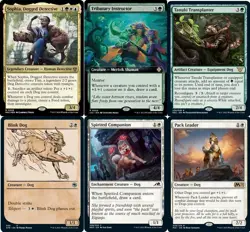 MTG Commander EDH Deck Sophia, Dogged Detective 100 Magic Cards - Deck Dogs - NM - Image 1