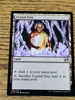 Crystal Vein Commander 2014 Regular NM MTG TCG CARD - Image 1