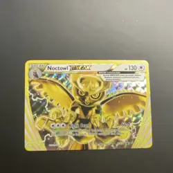 Pokemon TCG Noctowl BREAK Promo Holo XY136 130 HP XY Night Scan Card Stock - Image 1