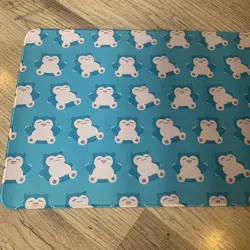 Snorlax Rubber Playmat Play Mat For Tcg Trading Card Game Pokemon Mouse Pad - Image 2