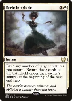 Eerie Interlude DDQ NM MTG - Image 1