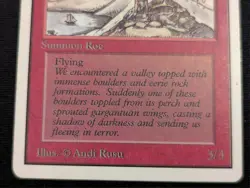 Roc of Kher Ridges - Unlimited - LP - Magic the Gathering - MTG - Red - Creature - Image 2