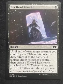 MTG Magic the Gathering Not Dead After All (101/475) Wilds of Eldraine LP - Image 1