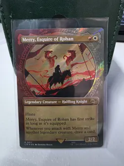 Magic | LTR | Merry, Esquire of Rohan (Showcase) | 325 | NM | Foil - Image 1