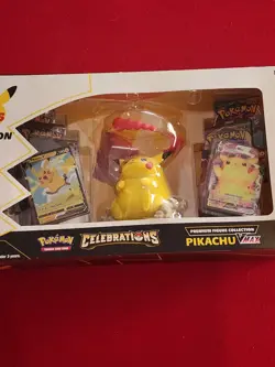 Pokemon Celebrations Premium Figure Collection Pikachu VMAX New, Factory Sealed! - Image 1