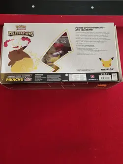 Pokemon Celebrations Premium Figure Collection Pikachu VMAX New, Factory Sealed! - Image 2
