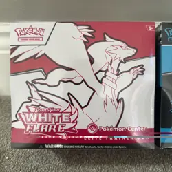 Pokemon Black Bolt and White Flare Pokemon Center ETB Factory Sealed ⭐ IN HAND - Image 2