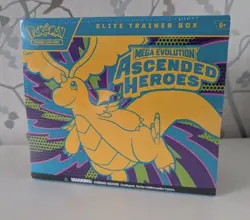 New Pokemon Mega Evolutions Ascended Heroes ETB Elite Trainer Box Factory Sealed - Image 1