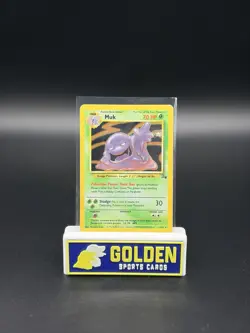 Muk 1999 Pokemon WOTC Fossil Holo Rare 13/62 - Image 1