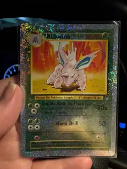 Pokemon Nidorino Reverse Holo Legendary Collection 56/110 - Image 1