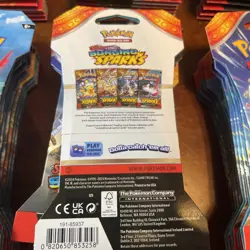 72 Sleeved Packs Lot of Pokemon TCG Surging Sparks Sleeve Unopened & Sealed - Image 3