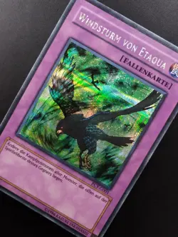 YUGIOH 2004 | WINDSTORM OF ETAQUA | PCY-G001 | GERMAN | PRISMATIC | VG-EXCELLENT - Image 4