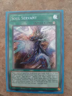 YUGIOH Soul Servant Limited Edition LDS3 EN095 Secret Rare SEALED NM - Image 1