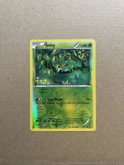 Snivy 6/113 Reverse Holo B&W Legendary Treasures Pokemon Card Near Mint - Image 1