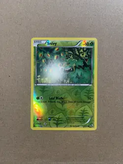 Snivy 6/113 Reverse Holo B&W Legendary Treasures Pokemon Card Near Mint - Image 2
