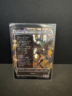 Dion, Bahamut's Dominant Borderless, Surge Foil Pack Fresh NM Rare - Image 2