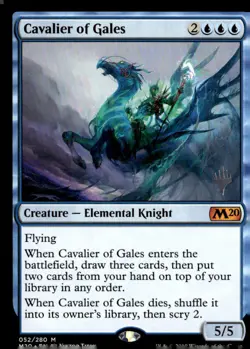 Promo Pack: Core Set 2020 #52 Cavalier of Gales - Image 1