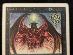 Lord of the Pit - Unlimited - LP - MTG - Magic The Gathering - Black - Creature - Image 3