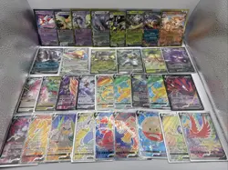 44 Card Ex/V Full Art/Vmax/Gx Lot Pokemon English - Japanese) Different Sets - Image 1