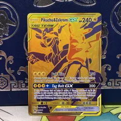 Pokemon TCG SM Promos #SM248 Pikachu & Zekrom GX NM - Image 1