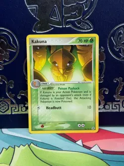 Kakuna - ex FireRed & LeafGreen 36/112 2004 NM Pokemon - Image 1