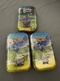 Pokemon TCG: Mega Evolution Ascended Heroes Mini Tin x3 - Image 1