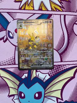 Pokemon - Alakazam ex 201/165 - Scarlet & Violet 151 - Special Illustration Rare - Image 1