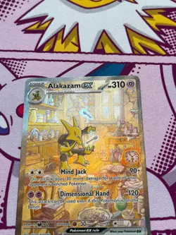 Pokemon - Alakazam ex 201/165 - Scarlet & Violet 151 - Special Illustration Rare - Image 3