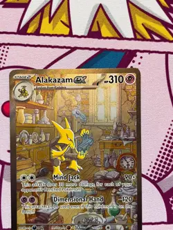 Pokemon - Alakazam ex 201/165 - Scarlet & Violet 151 - Special Illustration Rare - Image 5