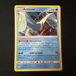 Pokemon Articuno 32/181 - SM Team Up - Holo Rare - NM - Image 1