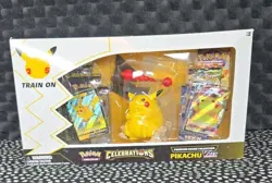 Pokemon TCG Celebrations Premium Figure Collection Pikachu VMAX 25th Sealed - Image 1