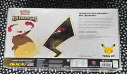 Pokemon TCG Celebrations Premium Figure Collection Pikachu VMAX 25th Sealed - Image 4