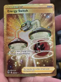 Pokemon TCG Energy Switch 212/195 Sword & Shield - Silver Tempest Holo - Image 1