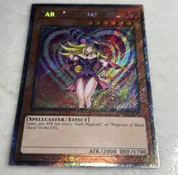 Dark Magician Girl Platinum Secret Rare RA03-EN123 Quarter Century Bonanza - Image 3