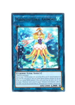 Yugioh! Marincess Coral Anemone - MP20-EN119 - Ultra Rare 1st Edition - Image 1