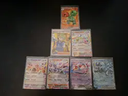 Pokemon Surging Sparks - 153 Card Bundle, SRs, EXs, Rares, Bulk - NO DUPLICATES - Image 1