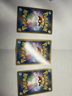 Pokemon card Entei Suicune Raikou 059/L-P 060/L-P 061/L-P SET Japanese Swirl NM! - Image 2