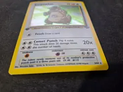 Kangaskhan 5/64 Team Rocket Holo Pokemon Card Rare Lightly Played 1st Edition - Image 4