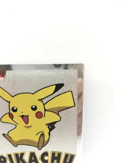 Pokemon Meiji Get Card Metallic Mirror Silver Foil Pikachu Promo Pocket Monster - Image 3