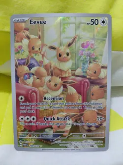 Pokemon - Eevee 188/167 - Illustration Rare - Twilight Masquerade - Image 1