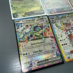 POKEMON STELLAR CROWN DOUBLE RARE EX CARDS BUNDLE - Image 2