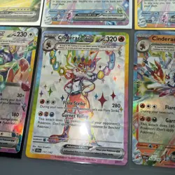 POKEMON STELLAR CROWN DOUBLE RARE EX CARDS BUNDLE - Image 3