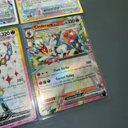 POKEMON STELLAR CROWN DOUBLE RARE EX CARDS BUNDLE - Image 4